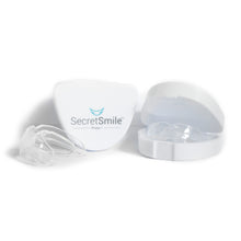 Load image into Gallery viewer, teeth aligner set in tray with logo secretsmile
